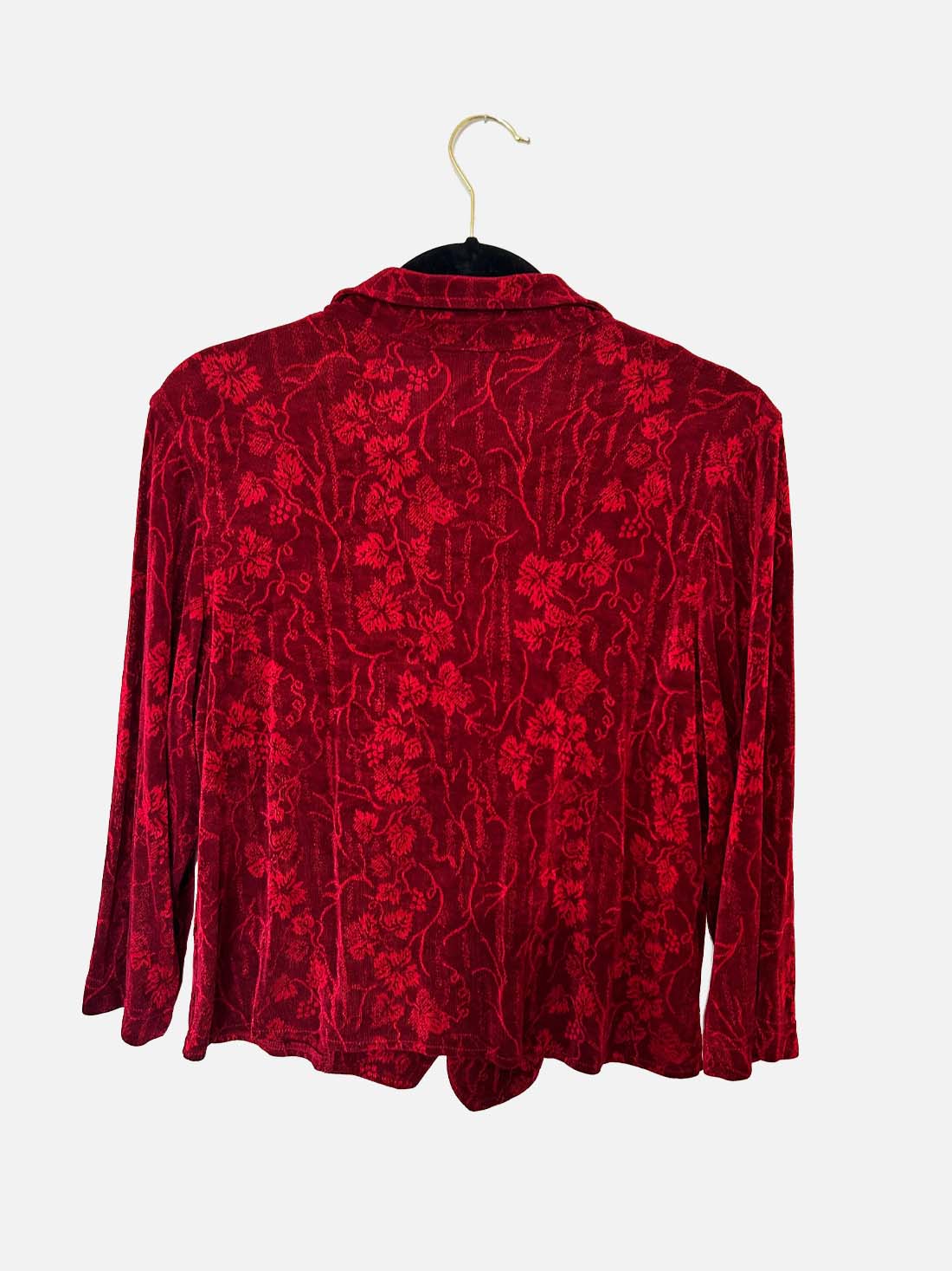 Lightweight Floral Shirt Jacket