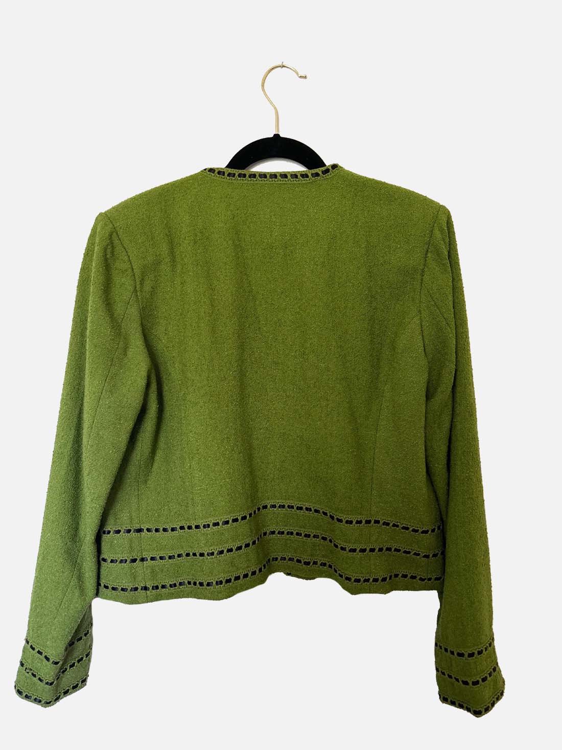 Boucle Green Jacket