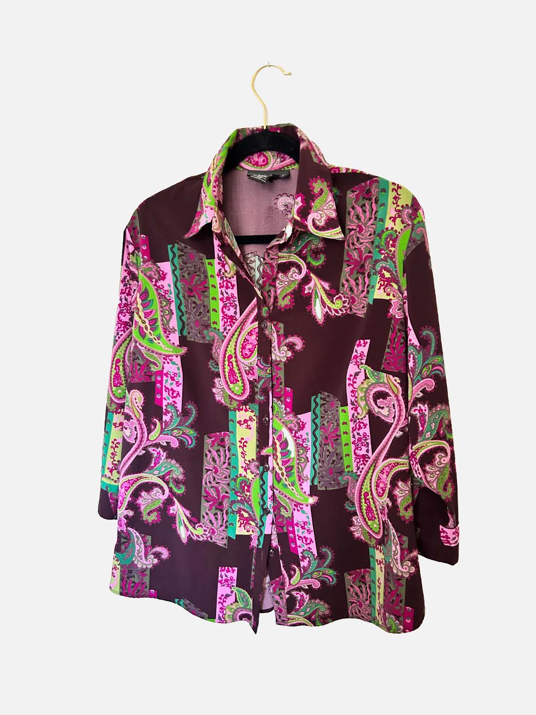 Paisley Print Blouse