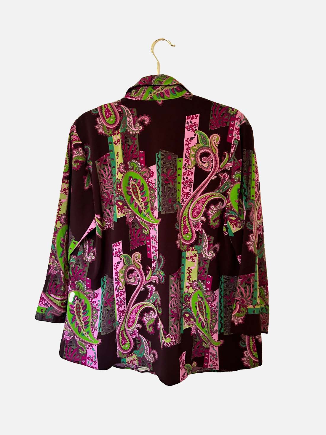 Paisley Print Blouse