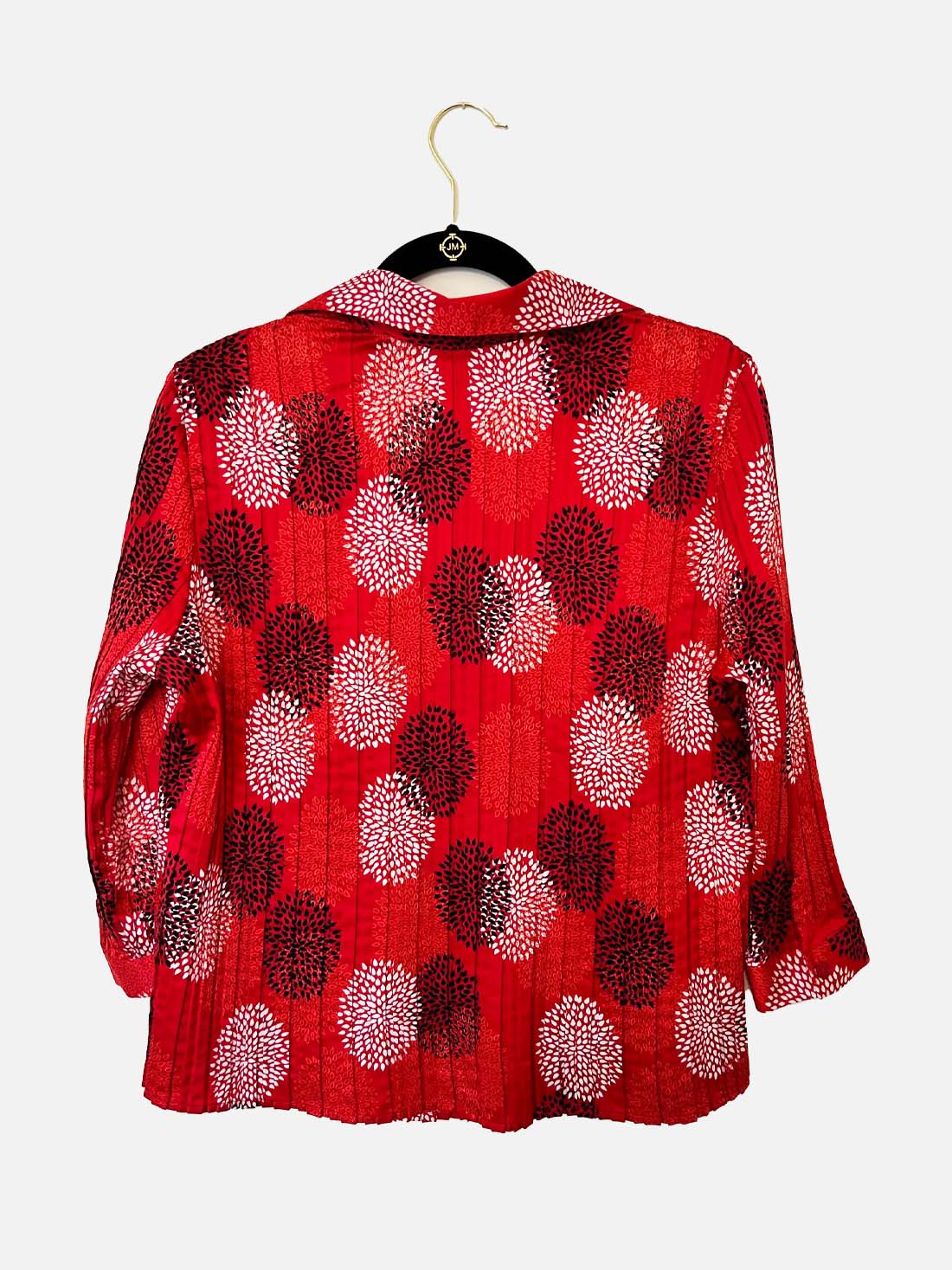 Printed Crinkle Blouse