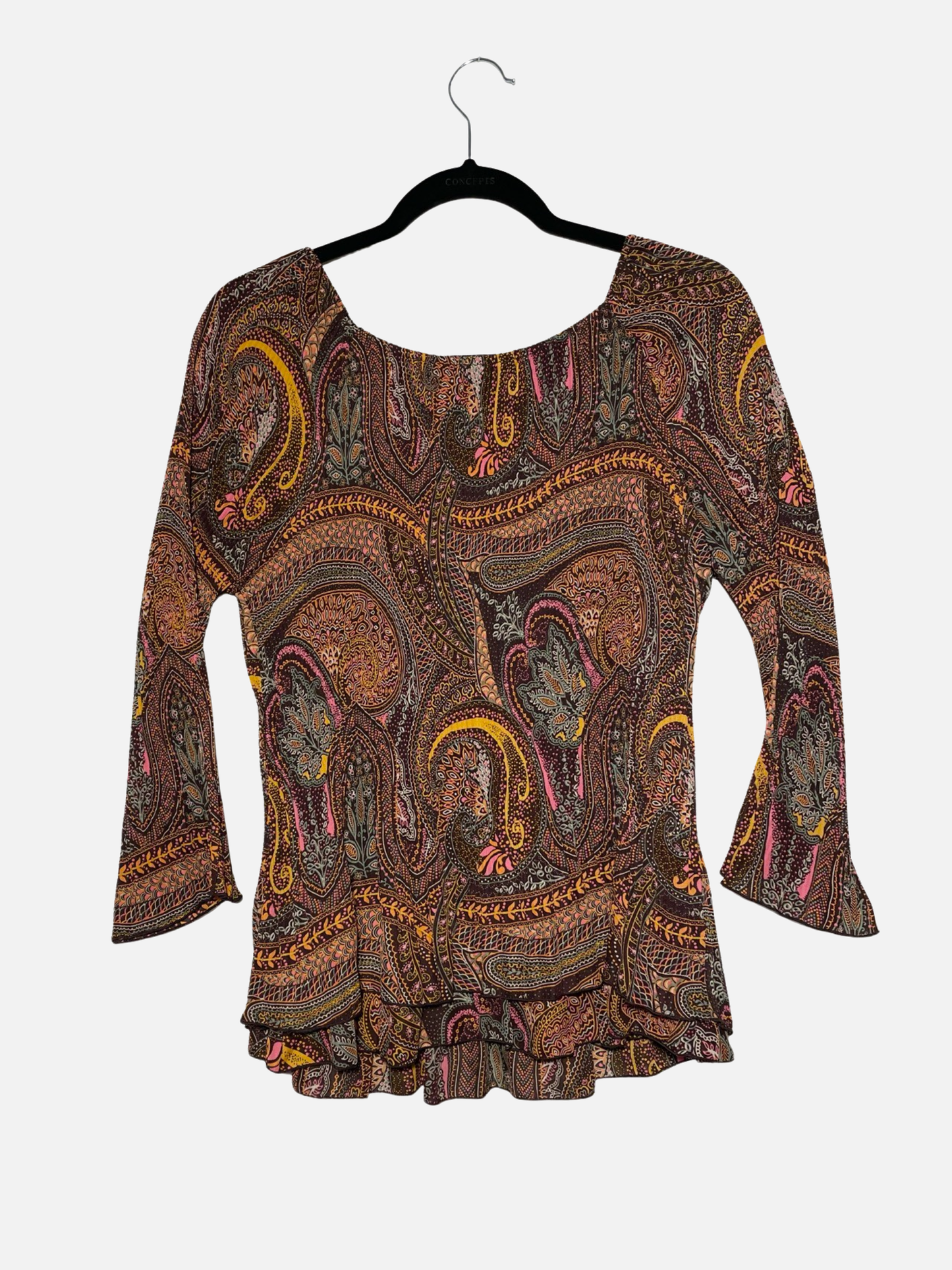 Crinkle Paisley Top