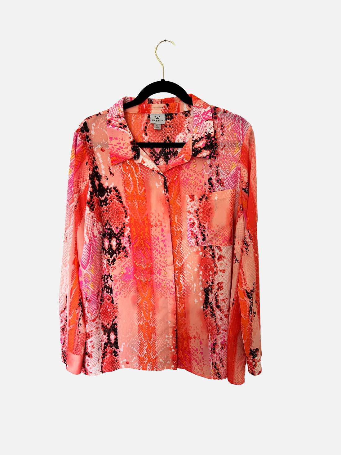 Peach Multi Color Blouse