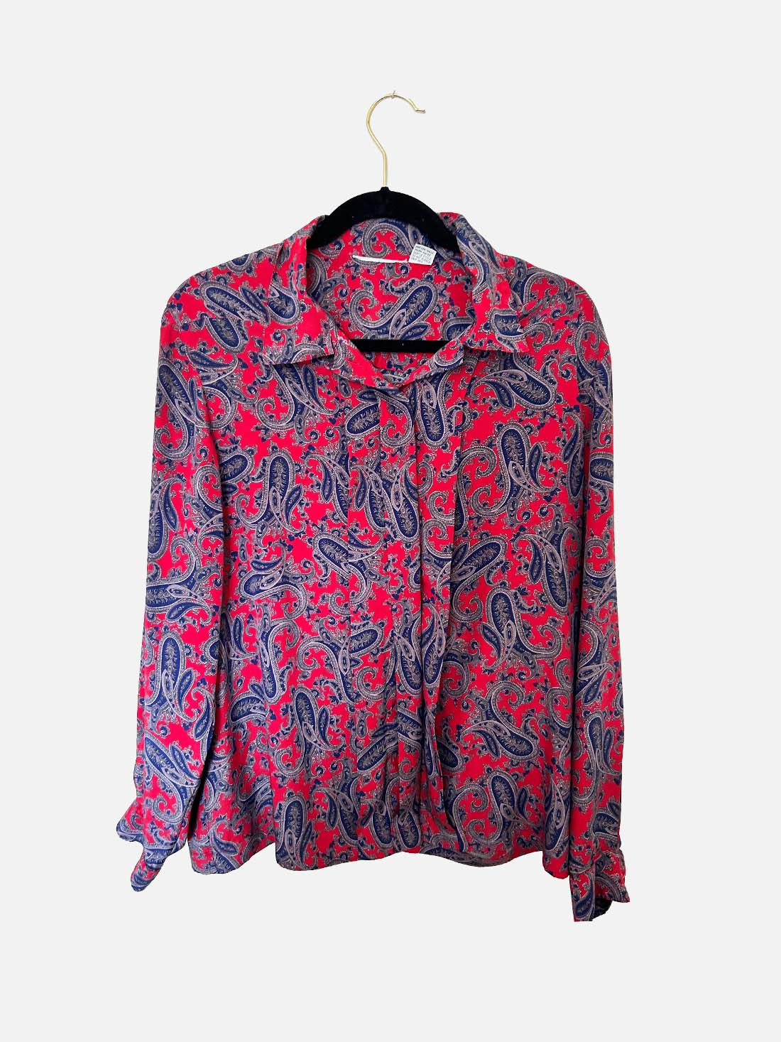 Paisley Print Blouse