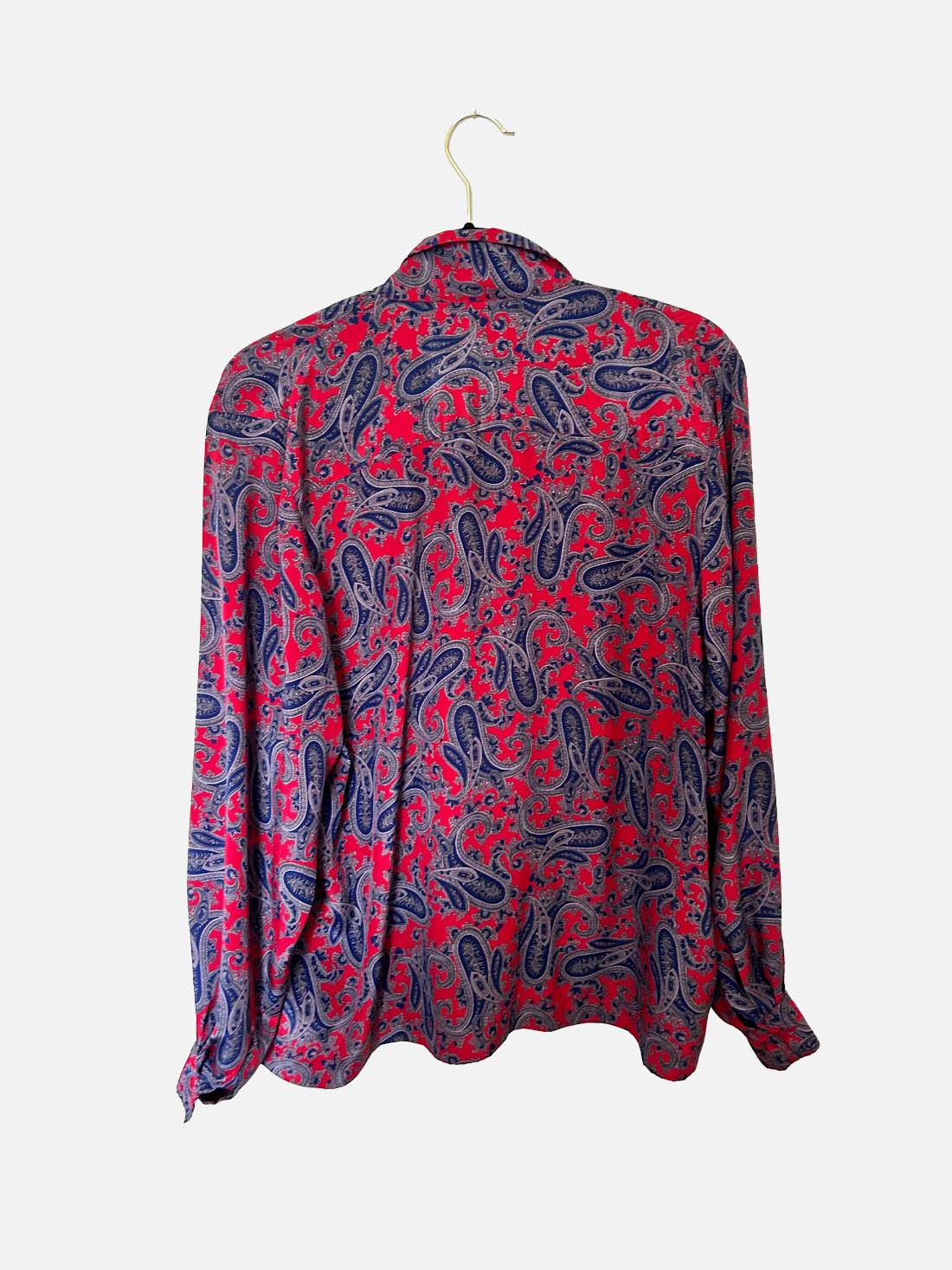 Paisley Print Blouse